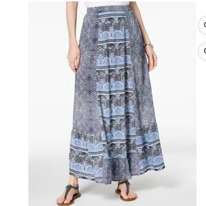 STYLE & CO GEOMETRIC MAXI SKIRT 💙